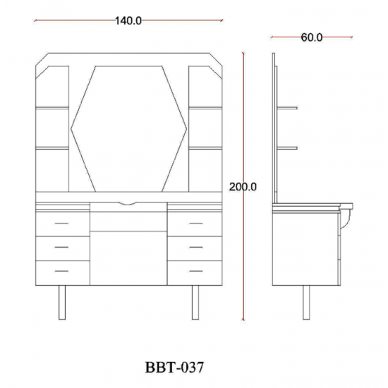 Erkek Tezgahı BBT-037 Erkek Tezgahı BBT-037