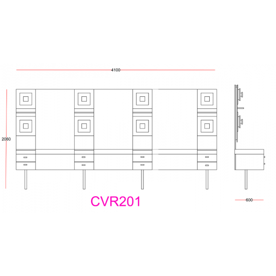 Erkek Blok Tezgahları/CVR-201 Erkek Blok Tezgahları/CVR-201