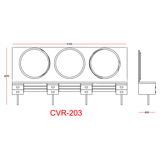 Erkek Blok Tezgahları/CVR-203 Erkek Blok Tezgahları/CVR-203