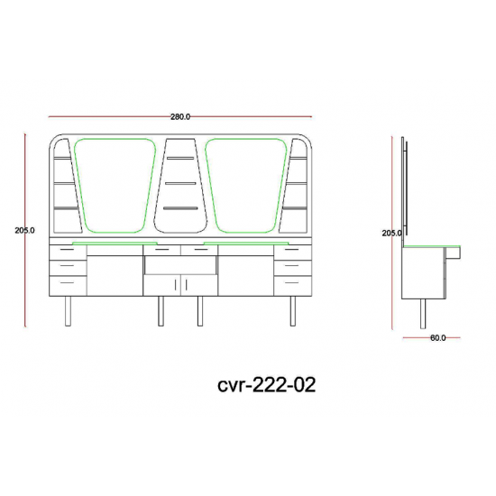 Erkek Blok Tezgahı / CVR-222-02 Erkek Blok Tezgahı / CVR-222-02