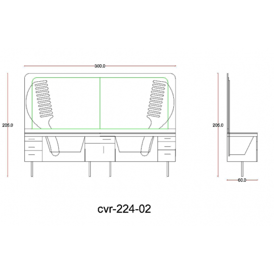 Erkek Blok Tezgahı / CVR-224-02 Erkek Blok Tezgahı / CVR-224-02