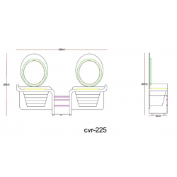 Erkek Blok Tezgahı / CVR-225-02 Erkek Blok Tezgahı / CVR-225-02