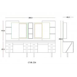 Erkek Blok Tezgahı / CVR-226-02