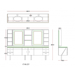 Erkek Blok Tezgahı /   CVR-227-02