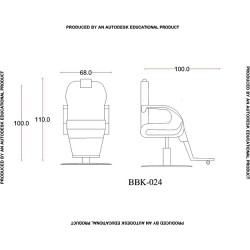 Erkek Berber Koltuğu BBK-024-05 Erkek Berber Koltuğu BBK-024-05