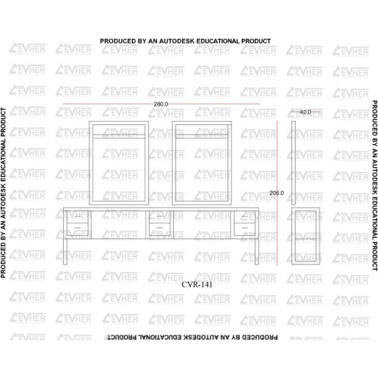 Bayan Blok Tezgahı CVR-141 Bayan Blok Tezgahı CVR-141