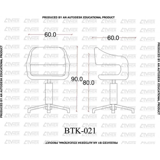 Bayan Koltuğu /  BTK-021-02 KAMPANYALI ÜRÜN