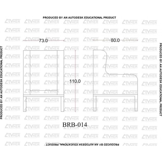 Bekleme Koltuğu BRB-014 Bekleme Koltuğu BRB-014