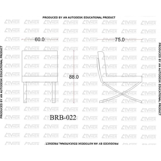Bekleme Koltuğu BRB-022 Bekleme Koltuğu BRB-022