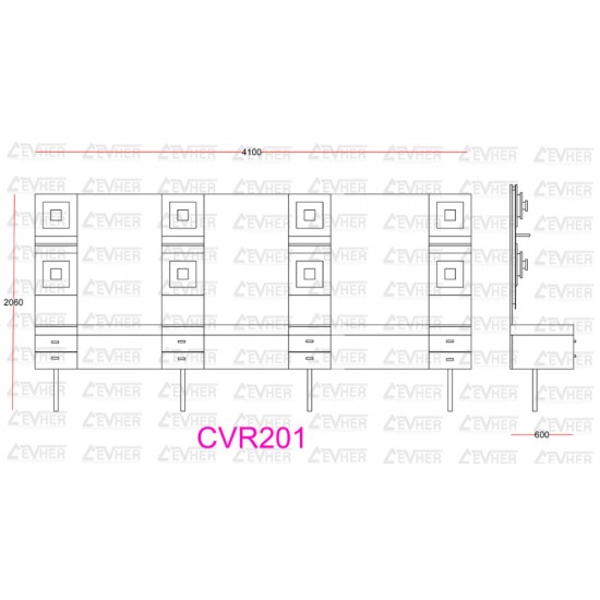 Erkek  Blok Tezgahları/CVR-201