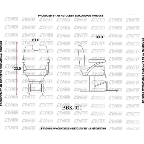 Erkek Berber Koltuğu BBK-021-12