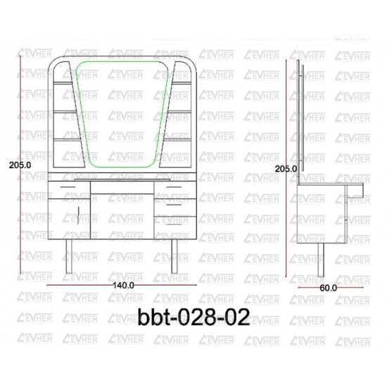 Erkek Tezgahı / BBT-028-02 Erkek Tezgahı / BBT-028-02