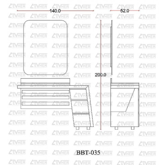 Erkek Tezgahı BBT-035 Erkek Tezgahı BBT-035