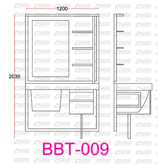 Erkek Tezgahları / BBT-009 Erkek Tezgahları / BBT-009