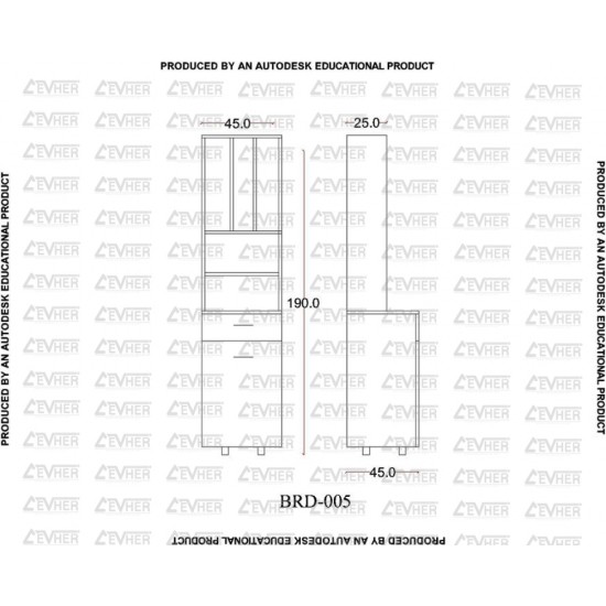 Havlu Dolabı BRD-005-06