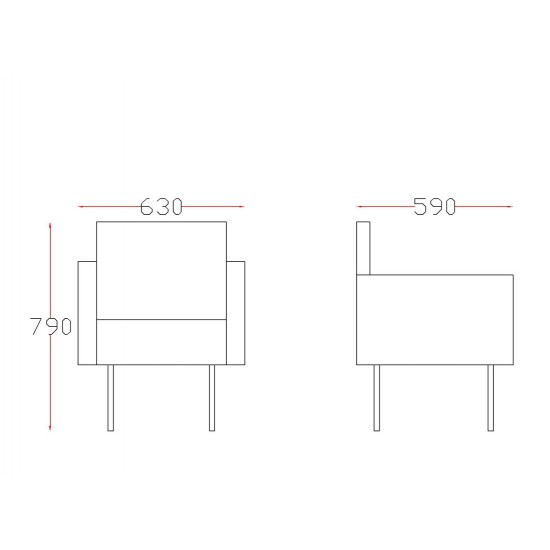 Bekleme Koltuğu M-064 Bekleme Koltuğu M-064
