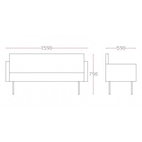 Bekleme Koltuğu M-066 Bekleme Koltuğu M-066