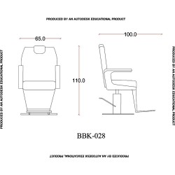 Erkek Berber Koltuğu BBK-028-05 Erkek Berber Koltuğu BBK-028-05